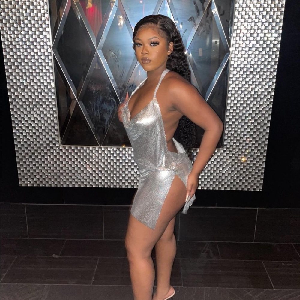 Sequin Mini Dress